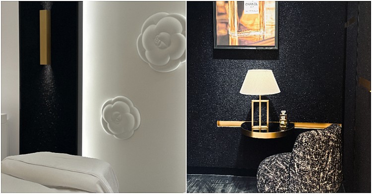 101美妝概念店不僅擁有全台最大、最完整的護膚空間，空間內更具備融合感官享受的護膚按摩技術