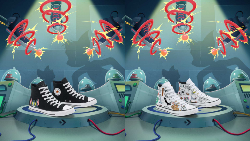 Converse x Tom and Jerry聯名高筒鞋／2,480元。（圖／品牌提供）