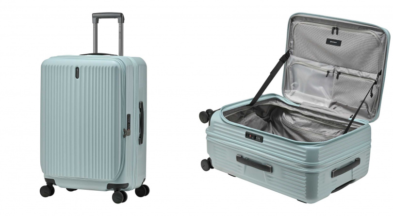 萬國通路 eminent KK50-2「晨霧藍」旅行箱／9,580元~10,880元（圖／品牌提供）