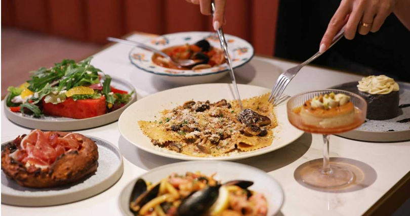 主打新鮮製麵的PASTAIO義式餐廳夏季新菜登場，引領味蕾漫遊南義。（圖／PASTAIO提供）