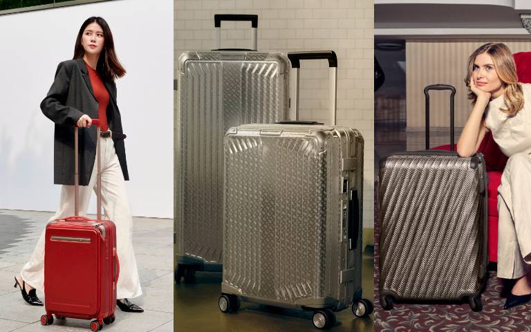 旅行也要有態度！出國必備時尚行李箱TOP3：BOSS x Samsonite 聯名款超圈粉、TUMI新款輕盈有型