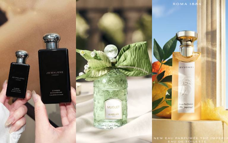 2026夏季香水推薦：嬌蘭高級鈴蘭香、Jo Malone London 乾淨木質調、寶格麗帝王紅茶夢幻登場