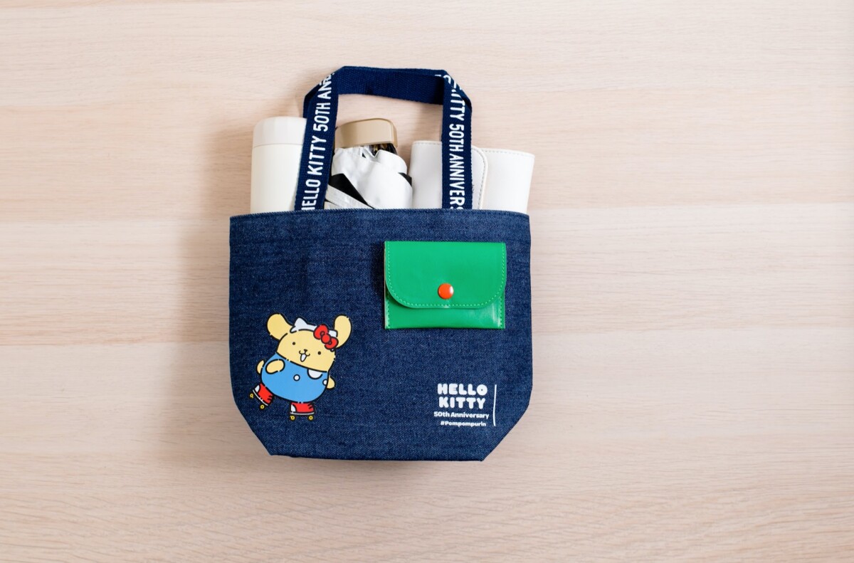 屈臣氏Hello Kitty集點加價購「Hello Kitty牛仔包」：5點+99元