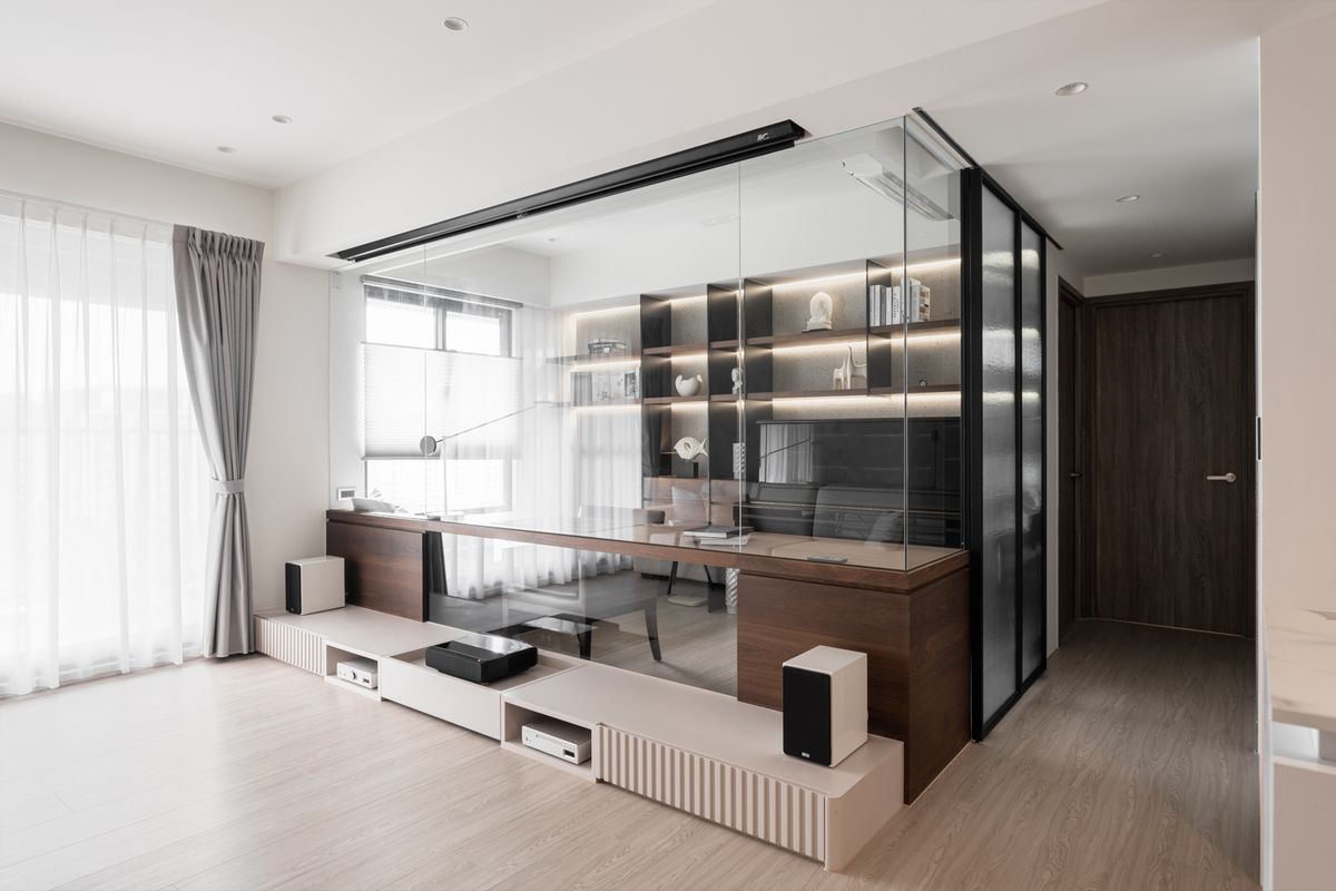 書房設計；住宅；室內設計