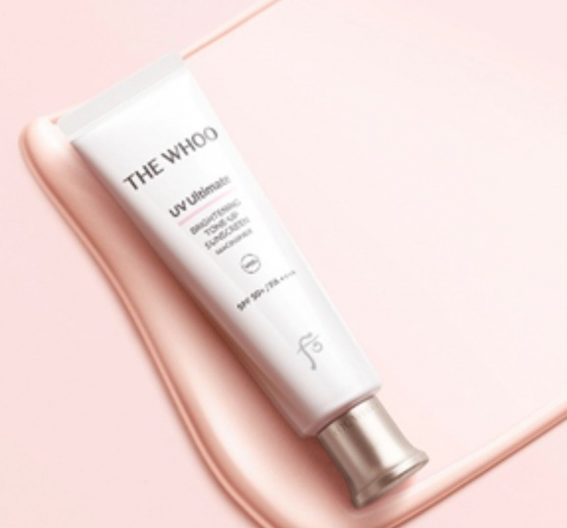 THE WHOO后 極緻禦光原生煥亮防曬乳 SPF50+/PA++++／50ml／1,880元。（圖／品牌提供）