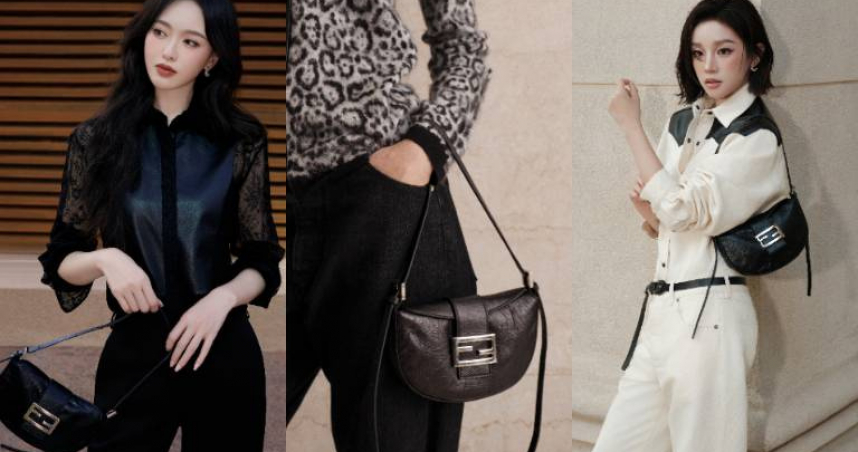 又一顆爆款？FENDI「可頌包」強勢回歸！外型可愛時髦，連宋雨琦、唐嫣搶揹同款