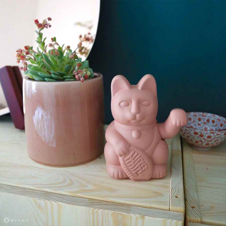 雙魚座【WUZ屋子】德國 DONKEY 幸運繽紛招財貓-粉色