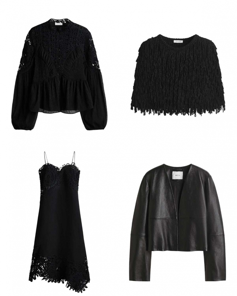 推薦款式：半透紗裙、流蘇上衣、皮衣（圖／品牌提供）
