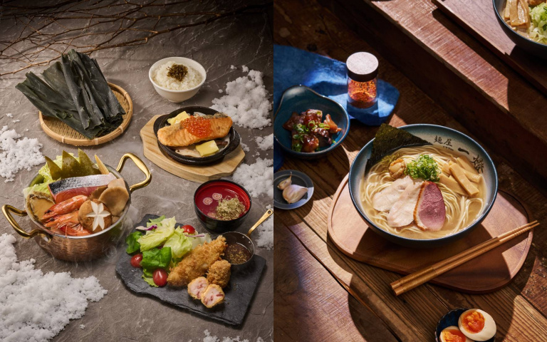 秋季美食新品一次看！樂雅樂端出北海道真昆布御膳、麵屋一燈雙貝醬油拉麵暖胃登場