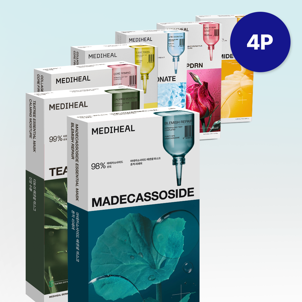 MEDIHEAL Essential Mask Sheet 2ea Set (+2ea)