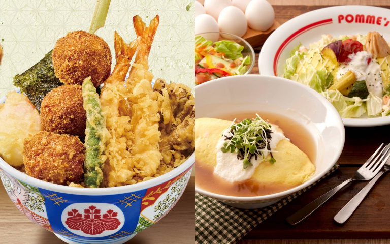 日系餐飲雙強開打！「金子半之助」和牛漢堡肉天丼登場、蛋包飯名店「ポムの樹」二店開幕！