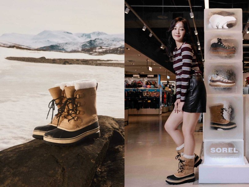 SOREL CARIBOU™ WP 保暖防水中筒雪靴／7,980元（圖／品牌提供）