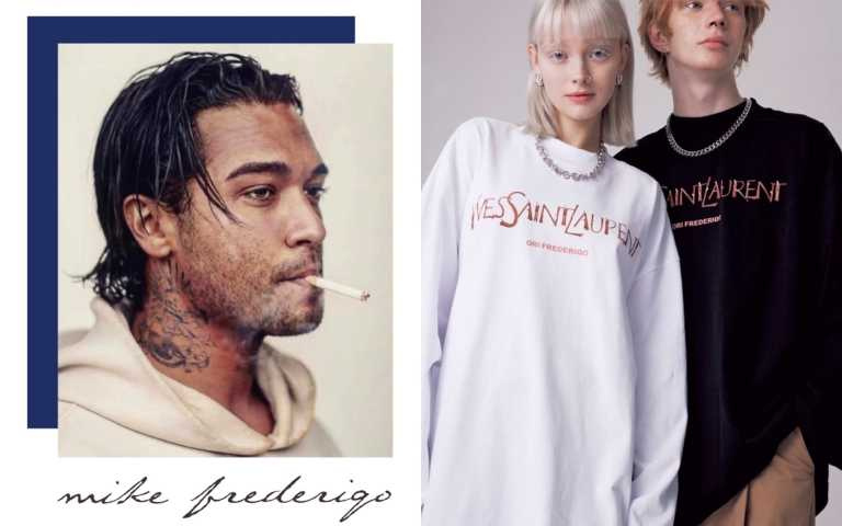 集插畫家、設計師、刺青繪圖師和服裝設計師等多重身份於一身的設計師Mike Frederiqo。（圖／品牌提供）
