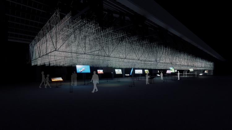 2025文博會松菸展區中的文化策展「接海之島」 
