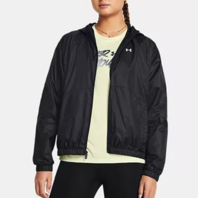 UNDER ARMOUR 女 連帽 防風外套 防潑水 運動外套 SPORT 1382698-001
