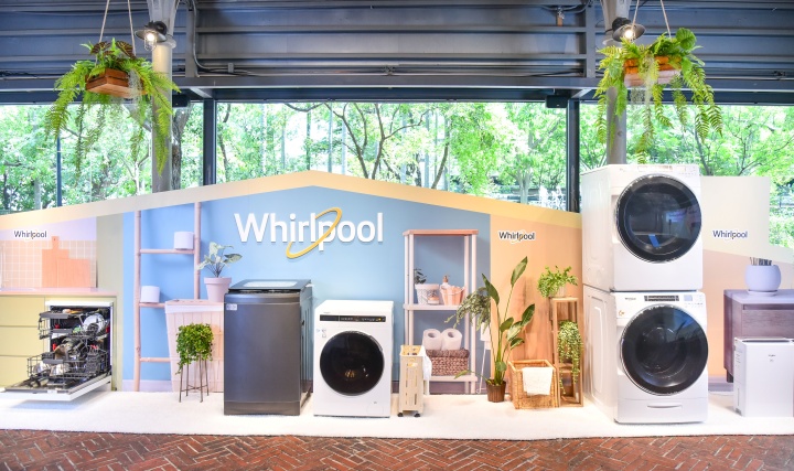 惠而浦 COLORIS 8 合 1 變頻氣炸蒸烤微波爐在台上市！洗碗機、洗乾衣機、清淨除濕機全面發表