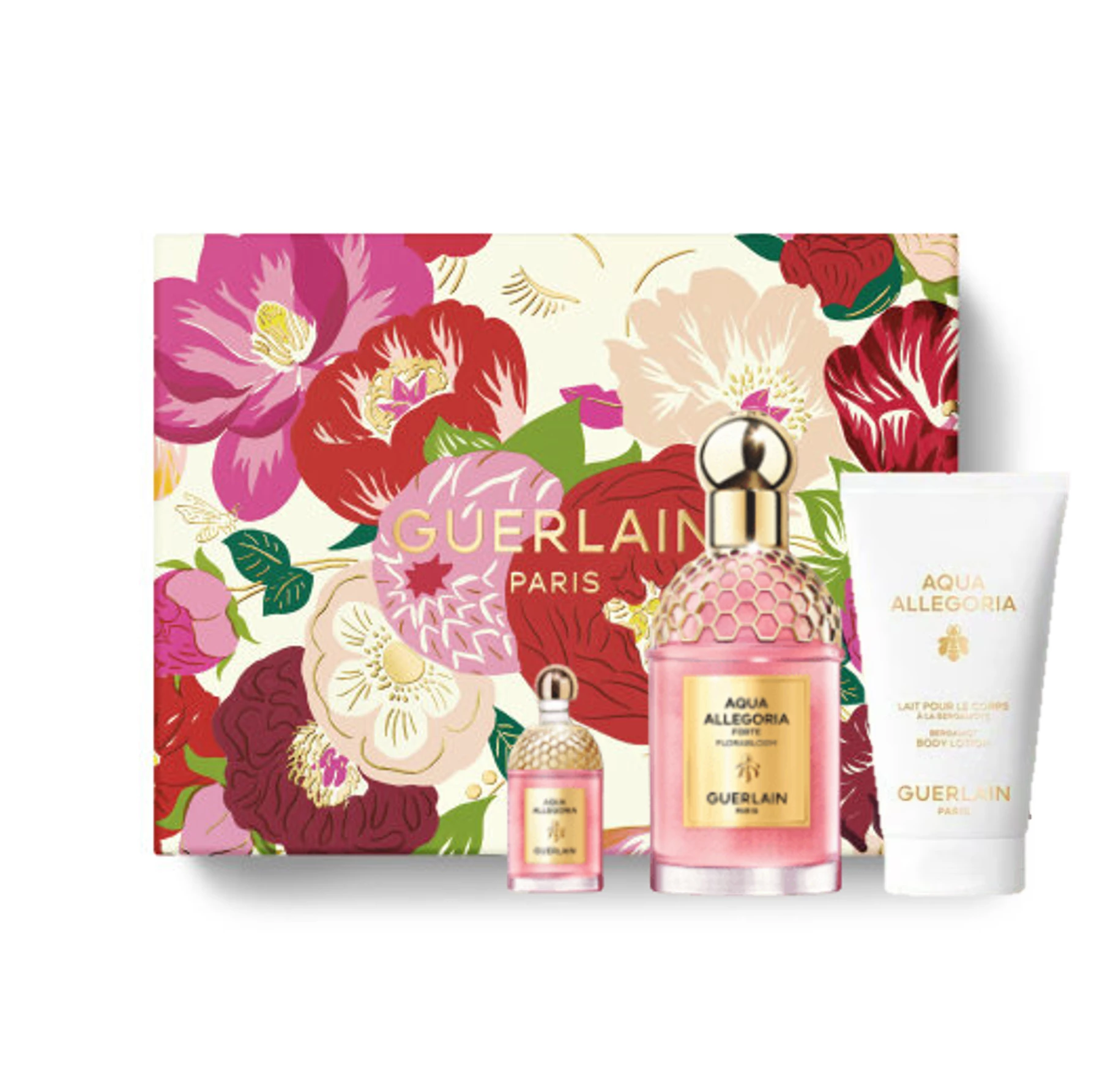 Guerlain 花草水語晨霧玫瑰淡香水禮盒，優惠價NTD4,990（原價NTD6,443）