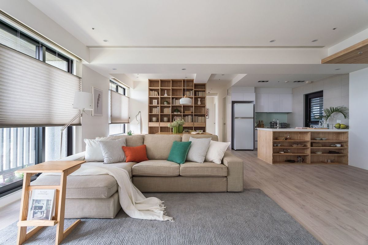 中島；住宅；室內設計