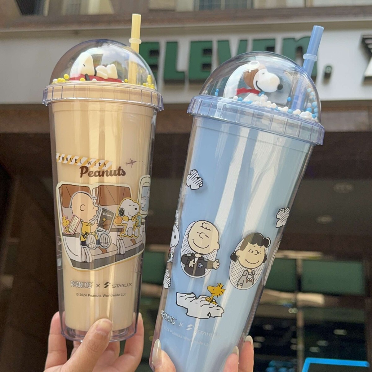 7-11「星宇航空Ｘ史努比」集點送第二彈！奶茶色史努比玩偶、公仔冷飲杯等40款一次看