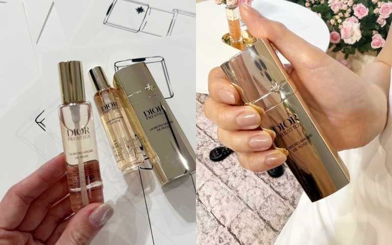 Dior迪奧精萃再生賦活玫瑰噴霧25ml×3 / 10,000元、填充瓶 / 8,500元。（圖／tingting攝、品牌提供）