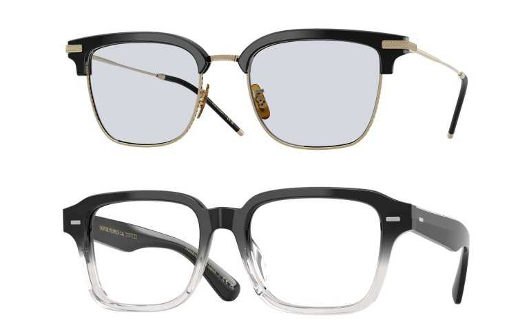小編推薦相似款：Oliver Peoples太陽眼鏡 #OV1354T 5035/23,050元；(下)Oliver Peoples眼鏡 #OV5562U 1780/14,900元。（圖／品牌提供）