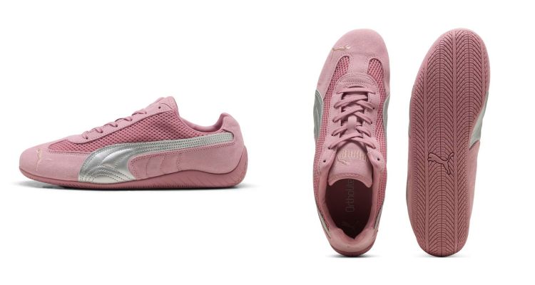 Puma Speedcat Premium源自賽車鞋輪廓，以低筒薄底與貼地線條打造俐落比例，是近年回歸熱度極高的復古運動鞋款。