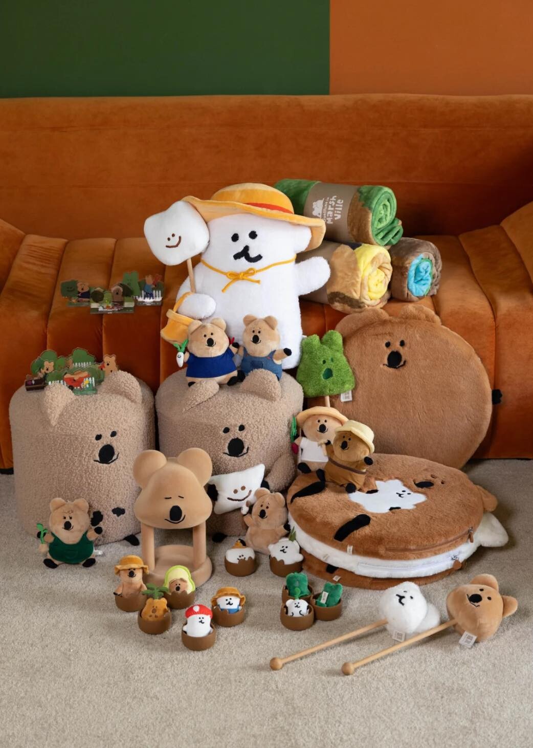 泡泡瑪特 x 「dinotaeng短尾矮袋鼠」抽抽樂！種豆袋鼠玩偶、Bobo坐墊太萌，最大獎必抽