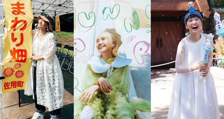 在她的個人社群上，也經常可見她穿上紗裙、A字裙或公主袖設計，配上簡單的鞋包點綴，散發甜美氣息。