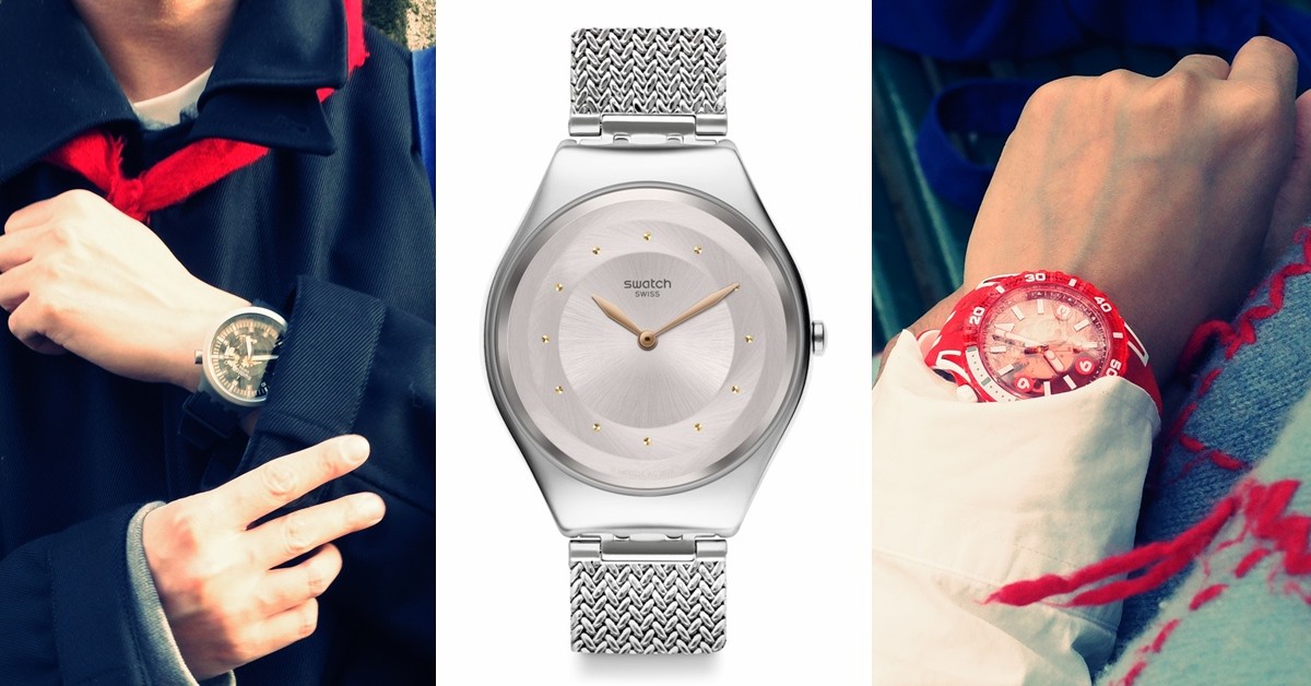巴黎時裝週時尚編輯都戴什麼錶？SWATCH三款腕錶從商務到渡假，靈活切換各種風格