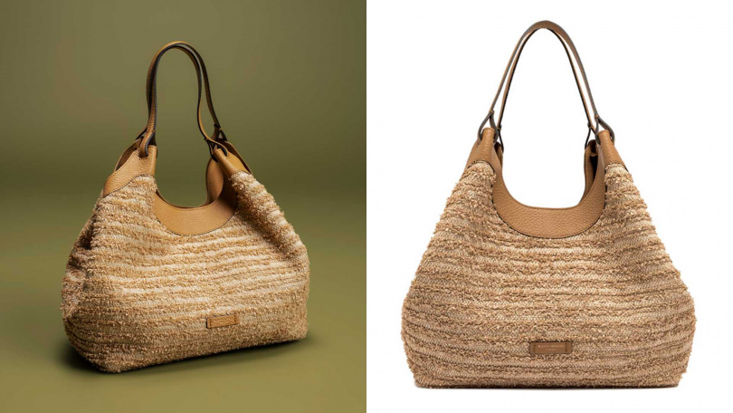 Gianni Chiarini Dua大型草編托特包／18,800元（圖／品牌提供）