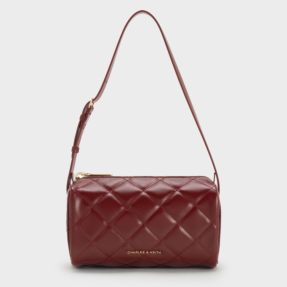 Janie 菱格肩背包