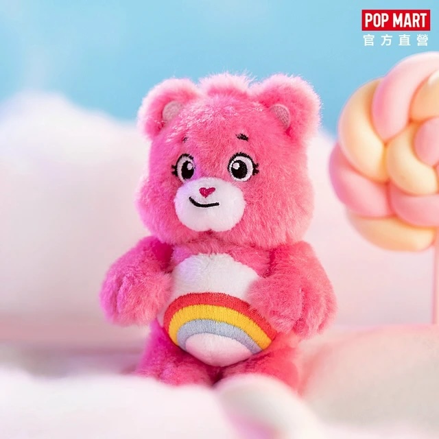 【POP MART 泡泡瑪特】CARE BEARS愛心熊系列 毛絨掛件系列盲盒(1入)