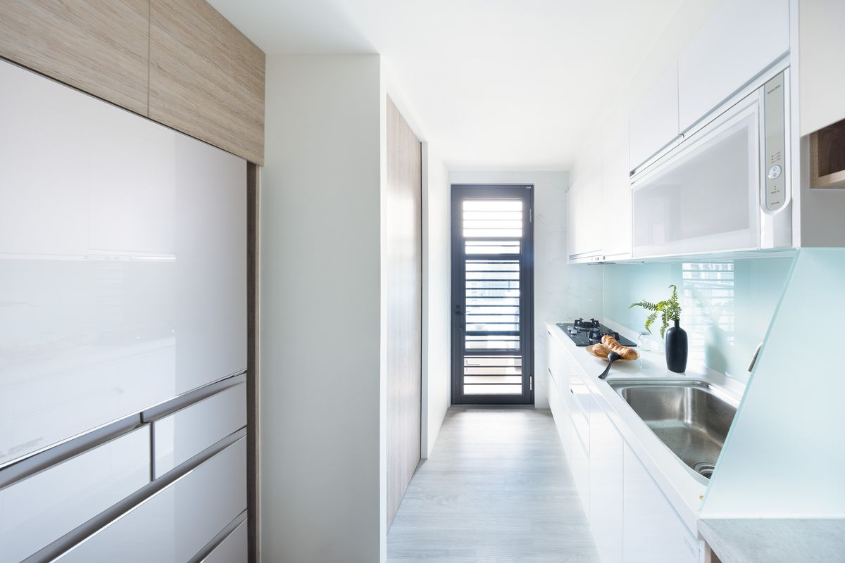 廚房；小坪數空間；小宅；住宅；室內設計