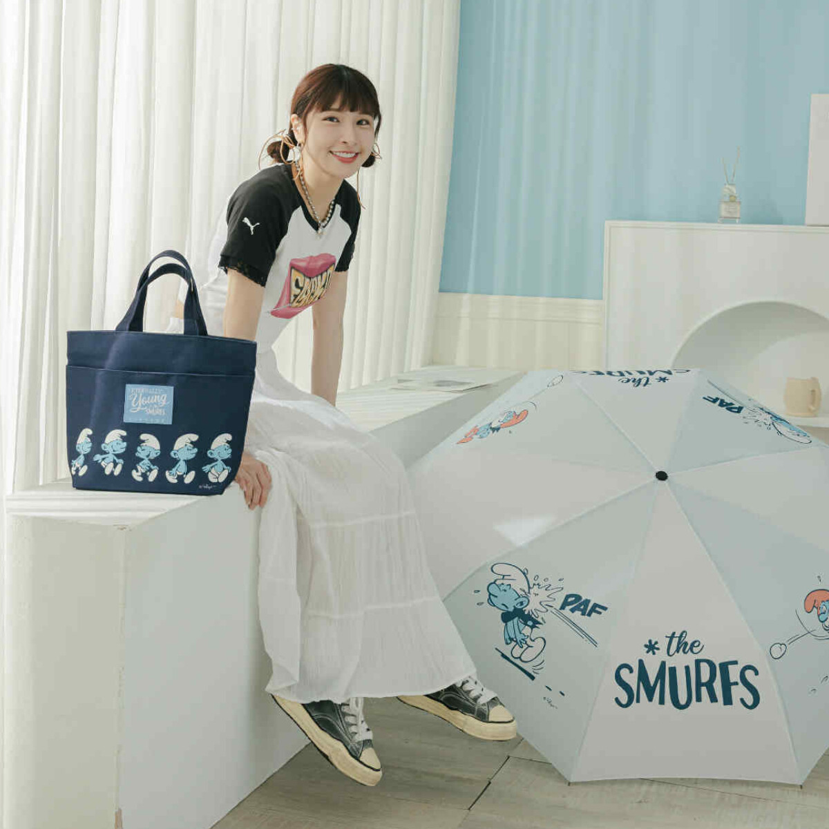 7-11「藍色小精靈」集點！布偶飲料提袋、 小精靈蘑菇椅、保溫保冰隨行杯等15款一次看