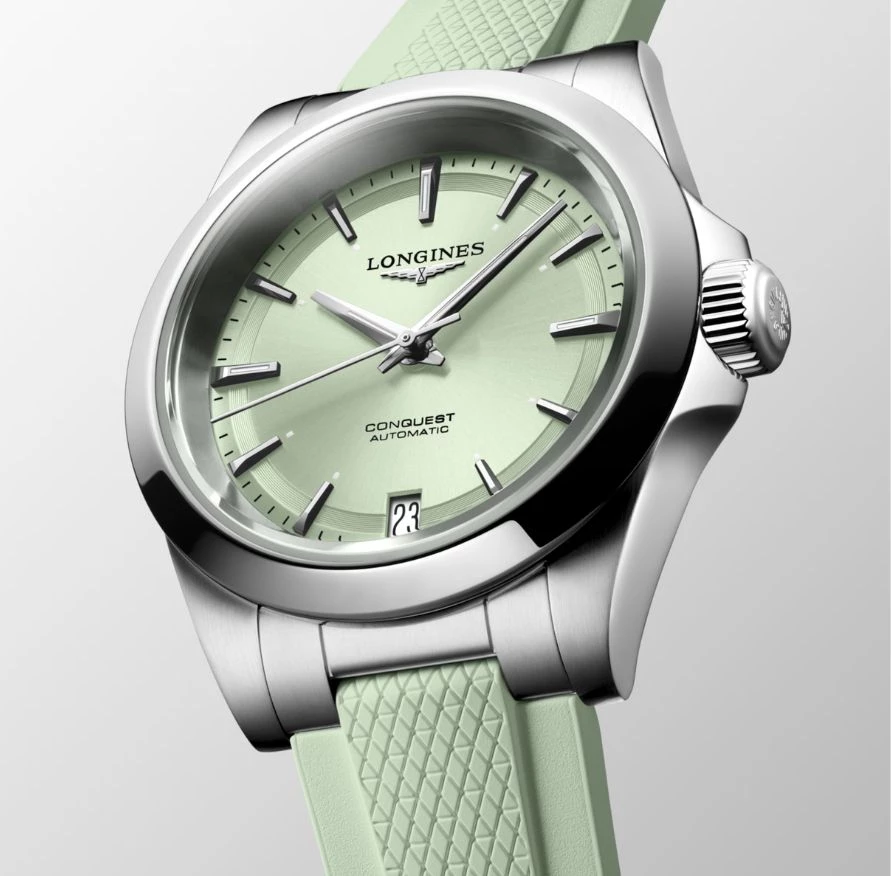 浪琴 綠色 conquest