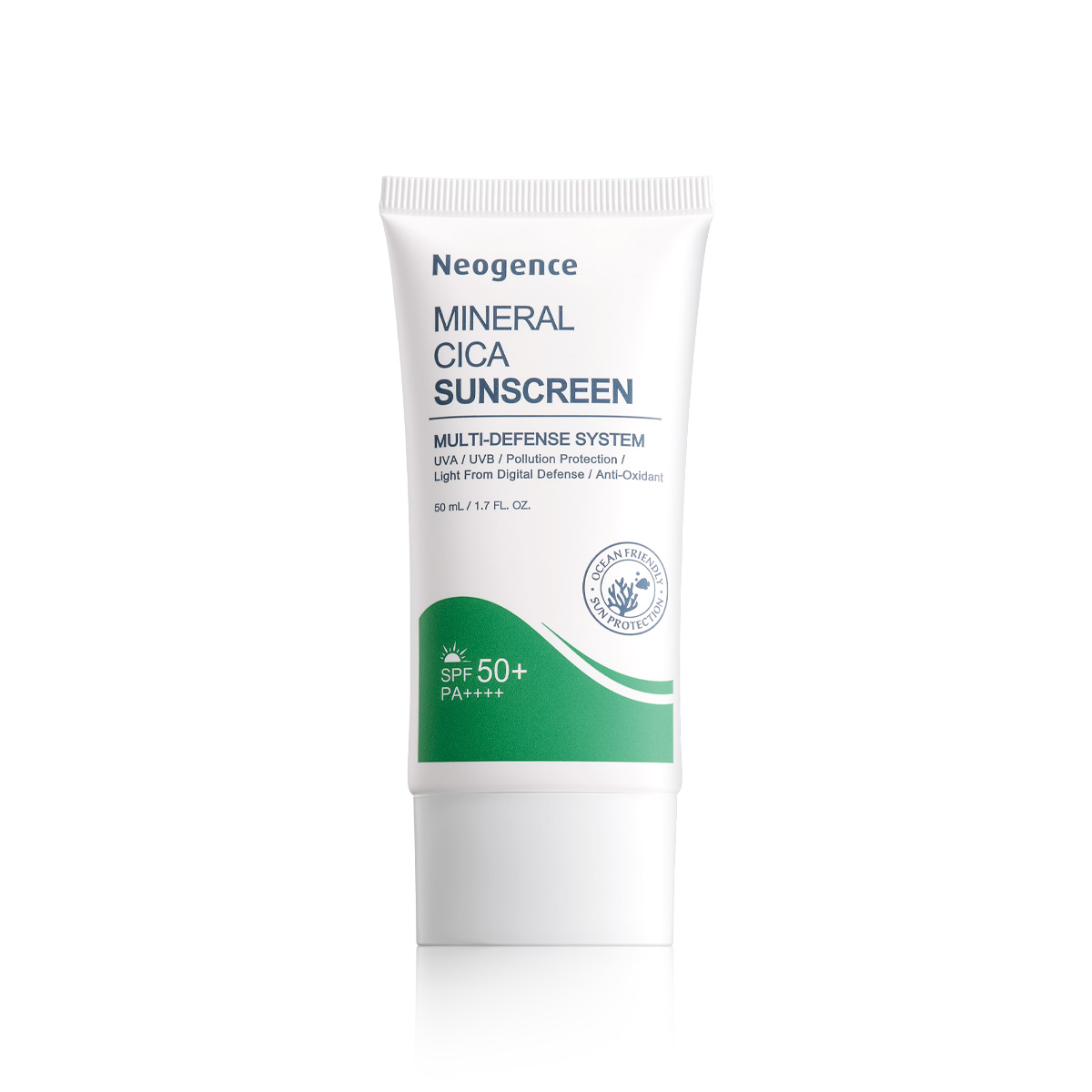 Neogence霓淨思 積雪草純物理舒敏防曬乳 SPF50+/PA++++/50ml，NTD800 