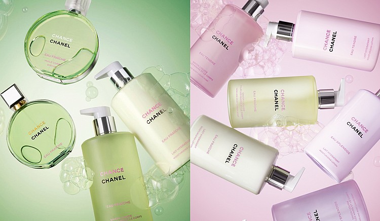 香奈兒 CHANCE紫色霓幻/粉紅甜蜜/綠色氣息沐浴露