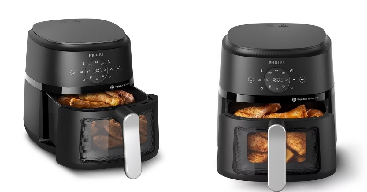 5000↓母親節推薦禮物4：飛利浦星樂視透視海星氣炸鍋