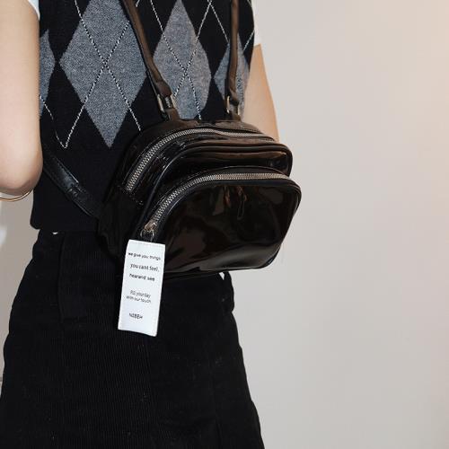 JENNIE同款包包女2025新款少女可愛迷你小背包休閑百搭黑色雙肩包