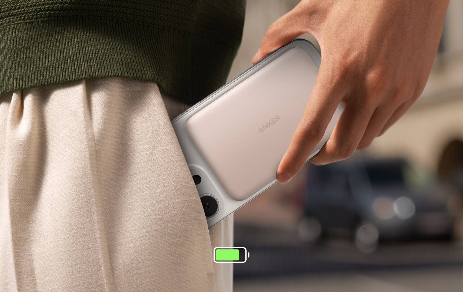 Anker A1665 超薄磁吸行動電源上市：厚度 8.6mm 支援 Qi2 15W 無線快充