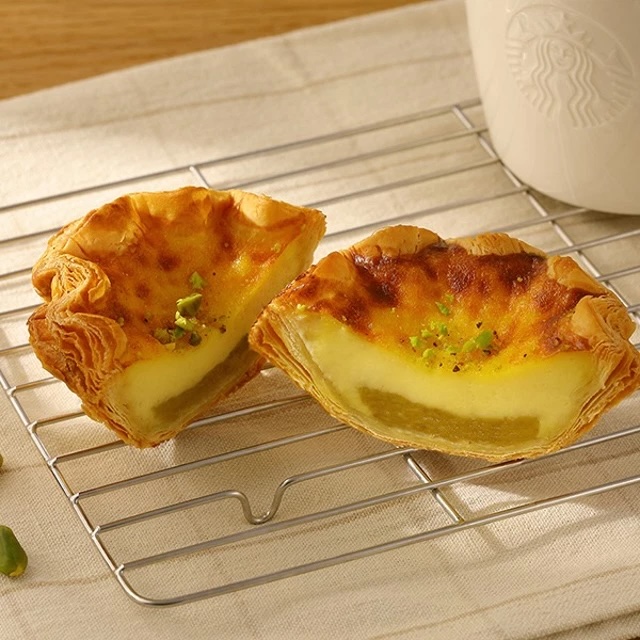 【星巴克】開心果千層蛋塔