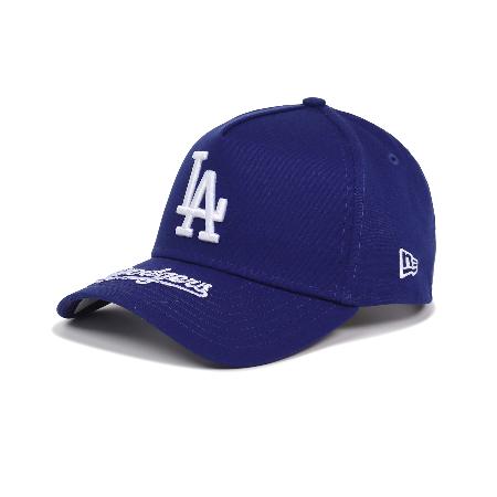 New Era 棒球帽 AF Team Visor Hit 藍 940帽型 可調帽圍 洛杉磯道奇 LAD 老帽 帽子 NE60588300