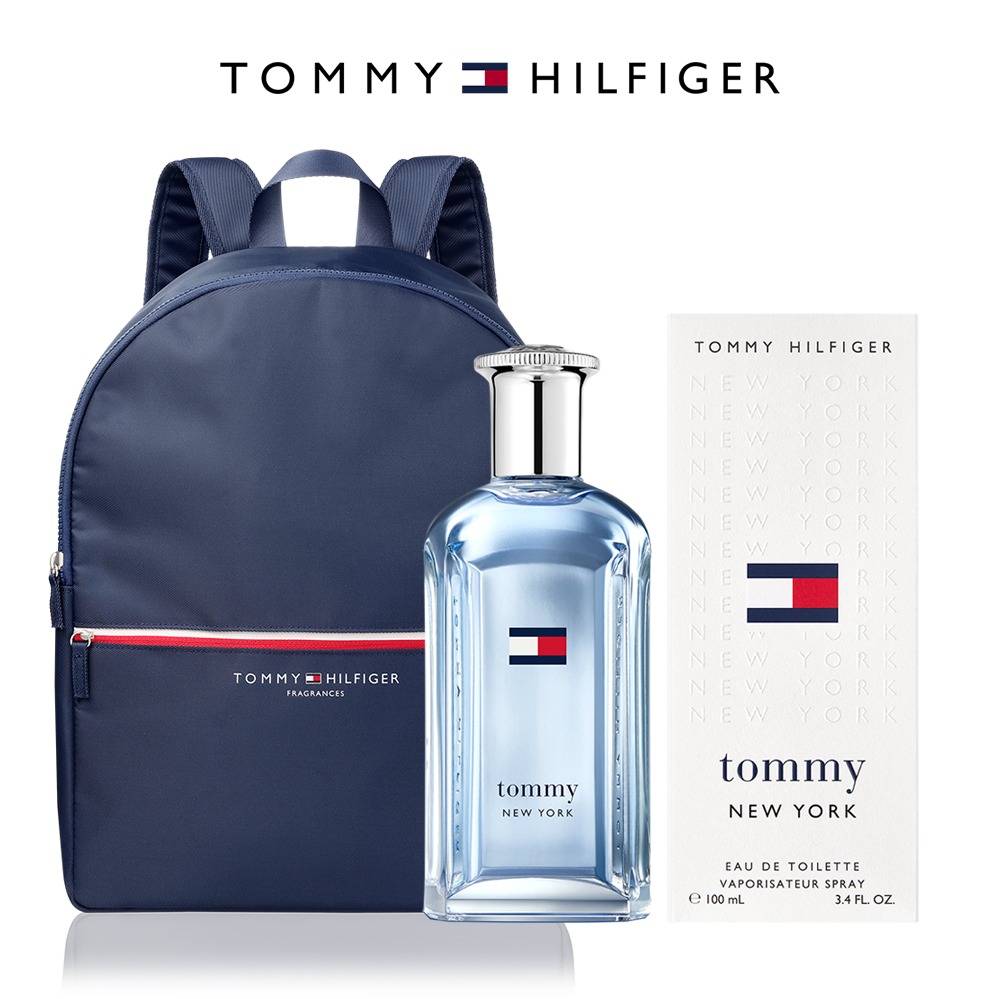 開幕慶獨家限定組【TOMMY HILFIGER】紐約男性淡香水100ml(贈後背包)快速出貨