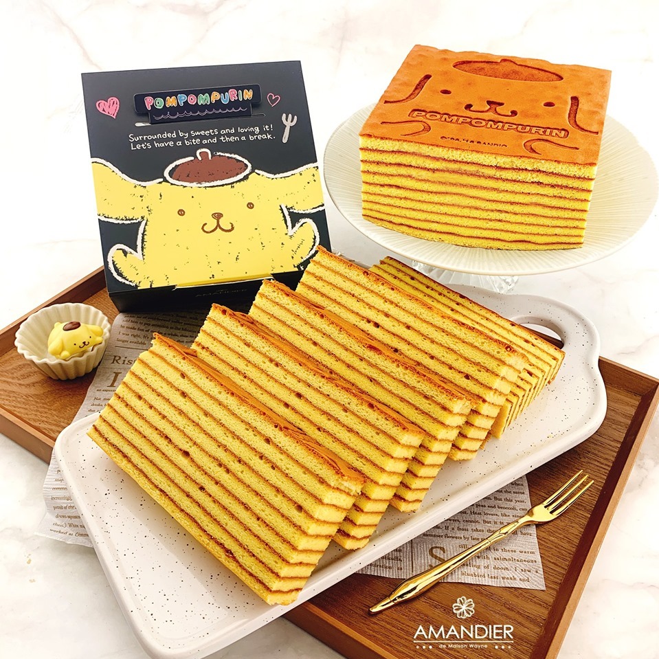🎂生日快樂🎂【AMANDIER雅蒙蒂】布丁狗千層蛋糕1入(500g/入)