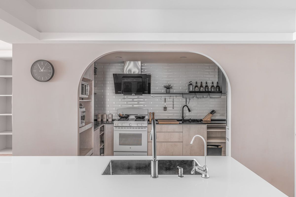 廚房；住宅；室內設計