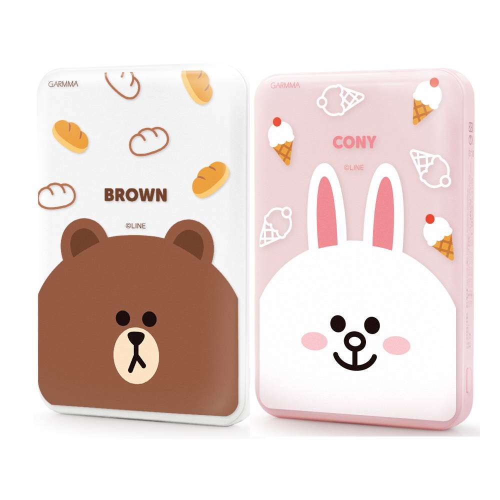 永橙Garmma 10000 LINE FRIENDS 磁吸無線行動電源