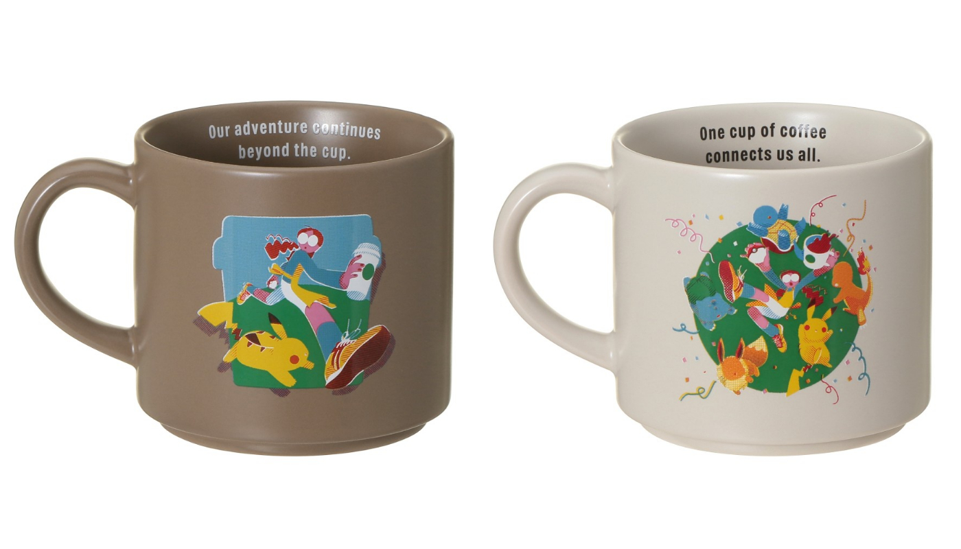 日本星巴克_Pokémon + STARBUCKS スタッキングマグ_Pokémon + STARBUCKS 可堆疊馬克杯