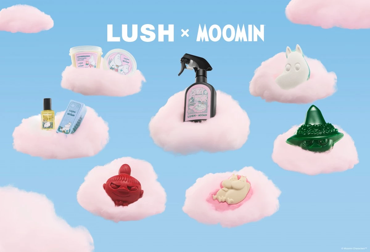 Moomin 嚕嚕米與三麗鷗（Sanrio）等重磅合作