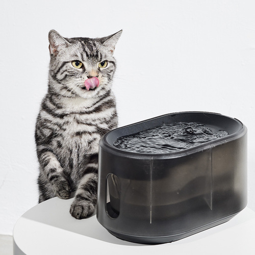 MATTTE｜UVC 殺菌無線馬達寵物飲水機 (寂靜黑)1.2版