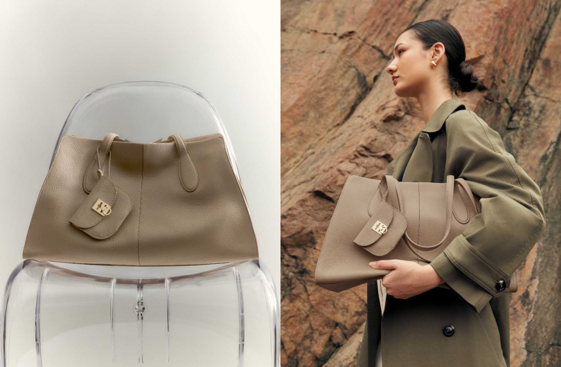 Cafuné 奶杏色Day Tote／24,740元 (不含稅)（圖／品牌提供）